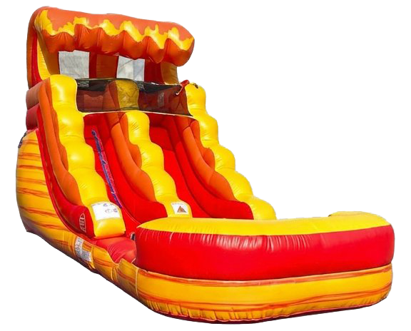 Fire Marble Water Slide